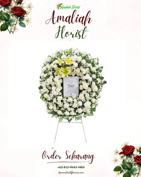 Krans Bunga Duka Ledo